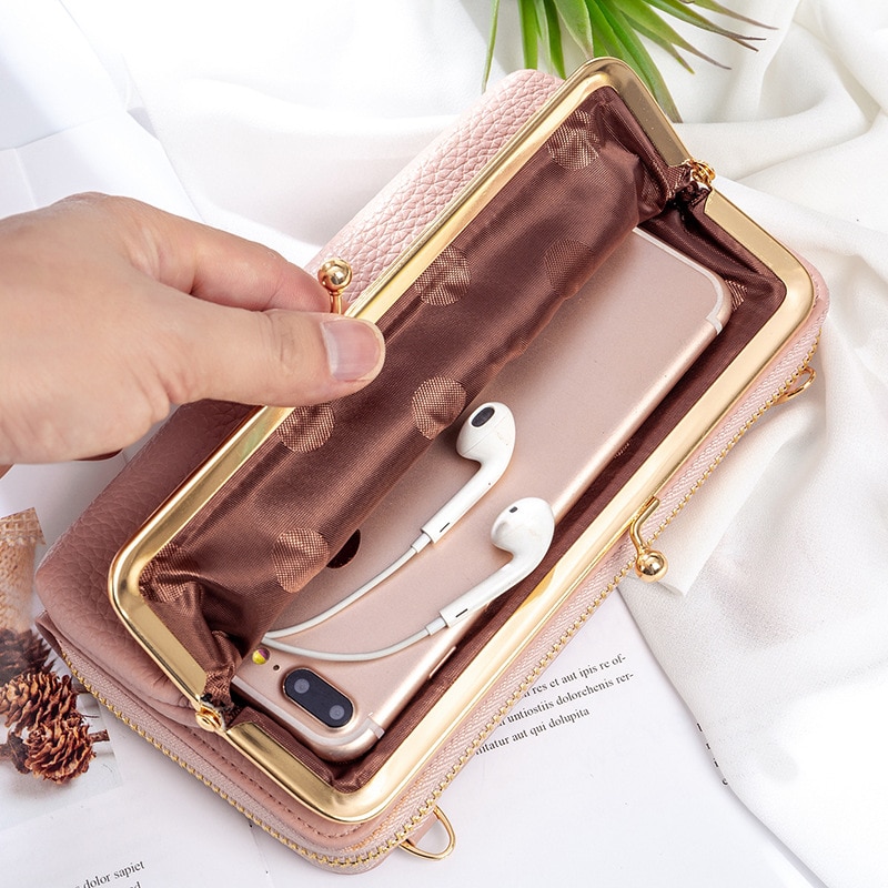 Ladies Purse with Phone Holder