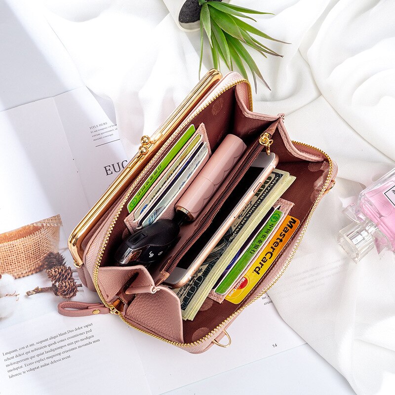 Ladies Purse with Phone Holder