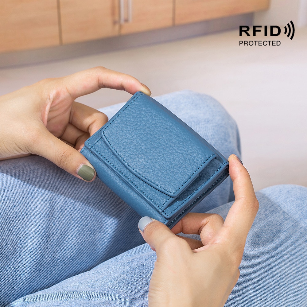 Ladies RFID Wallet With Coin Pocket