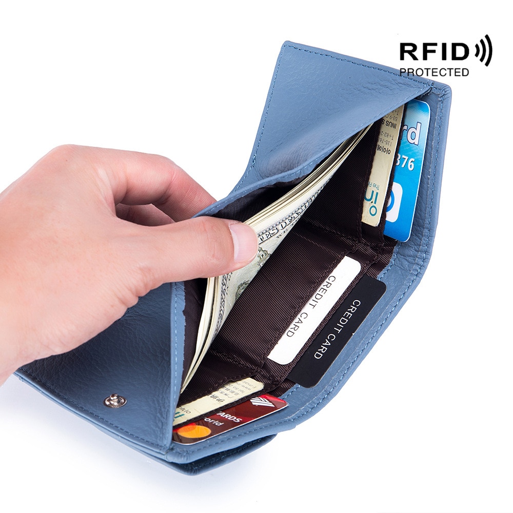 Ladies RFID Wallet With Coin Pocket