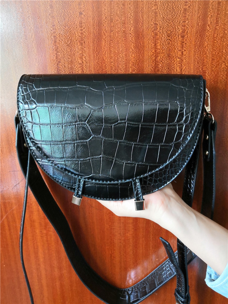 Ladies Saddle Bag Leather Crossbody Bag Ladies Saddle Bag Leather Crossbody Bag