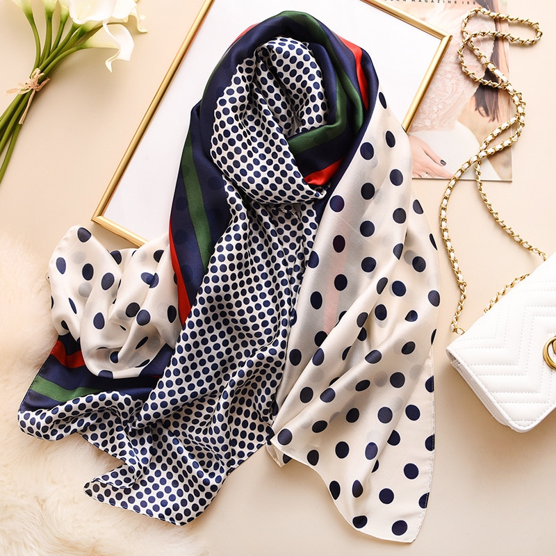 Ladies Silk Scarf Fashion Accessory Ladies Silk Scarf Fashion Accessory