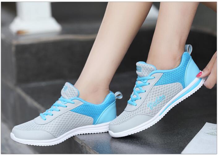 Ladies Sneakers Breathable Footwear