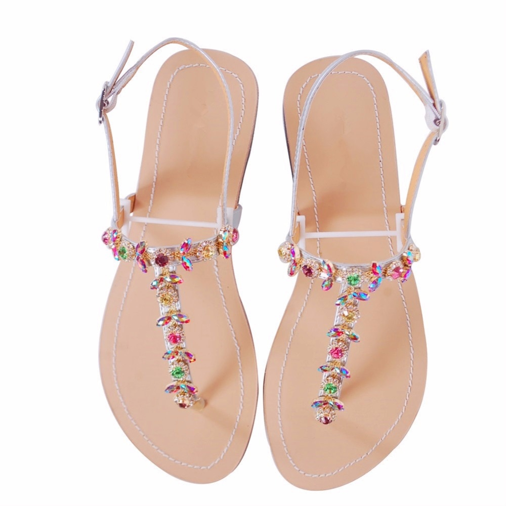Ladies Summer Sandals with Rhinestones Ladies Summer Sandals with Rhinestones