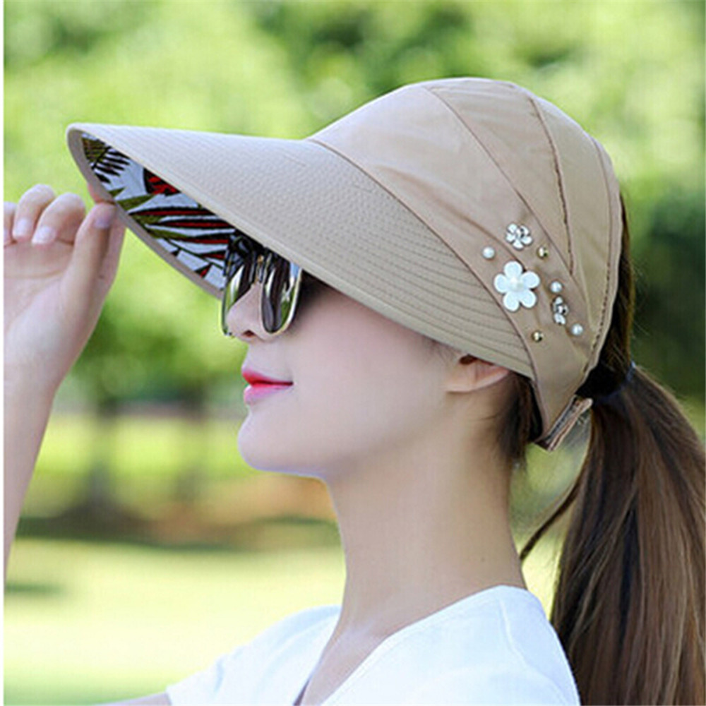 Ladies Sun Hat UV Protection Visor
