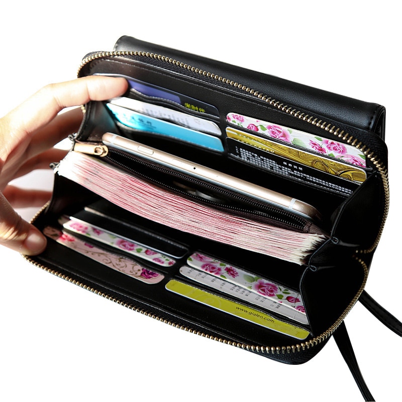 Ladies Wallet Phone Holder