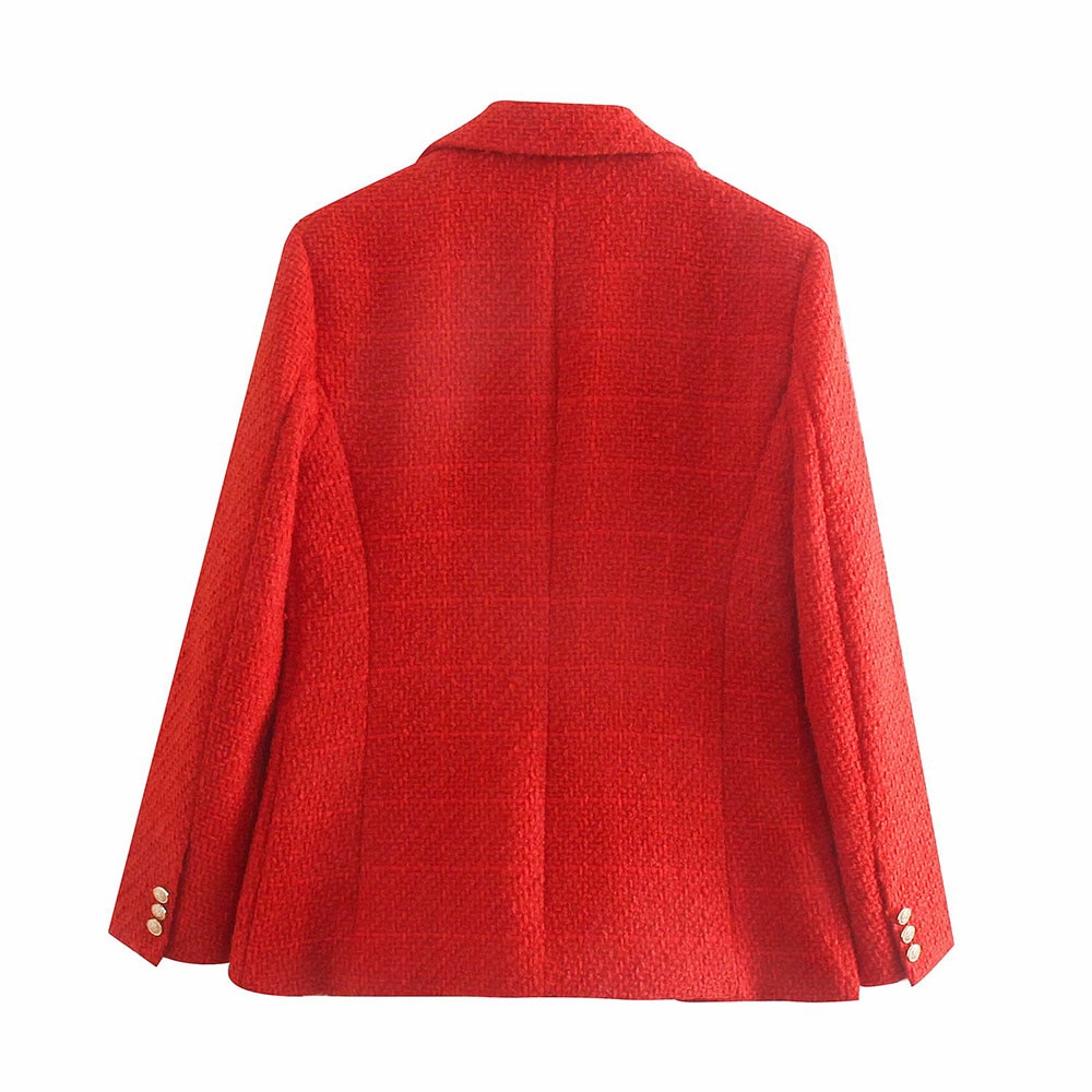 Ladies Woolen Blazer Chic Outerwear Ladies Woolen Blazer Chic Outerwear