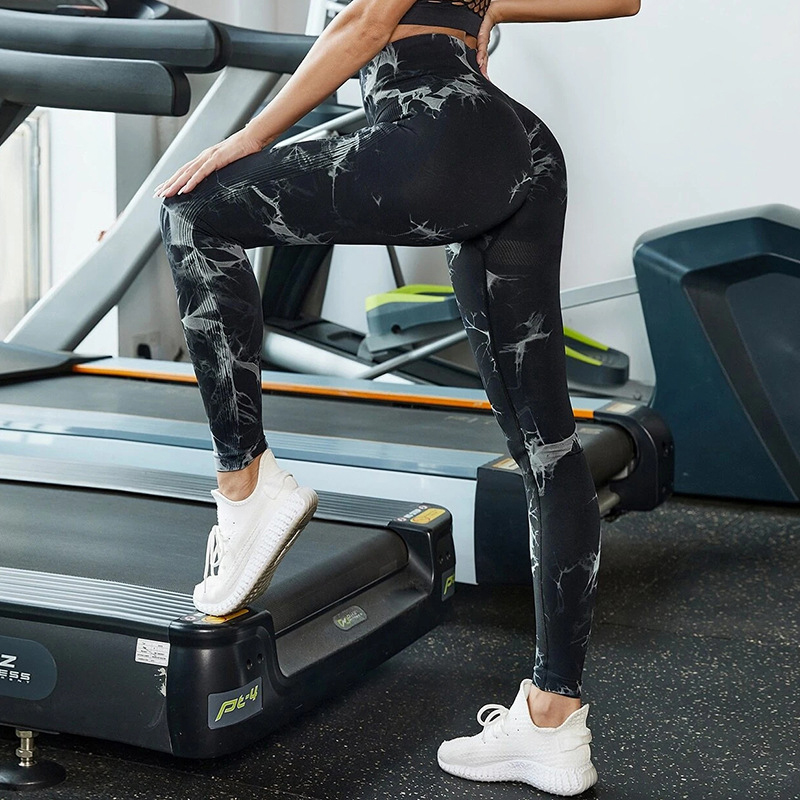 Ladies Workout Tie Dye Leggings Ladies Workout Tie Dye Leggings