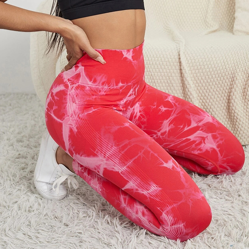 Ladies Workout Tie Dye Leggings Ladies Workout Tie Dye Leggings
