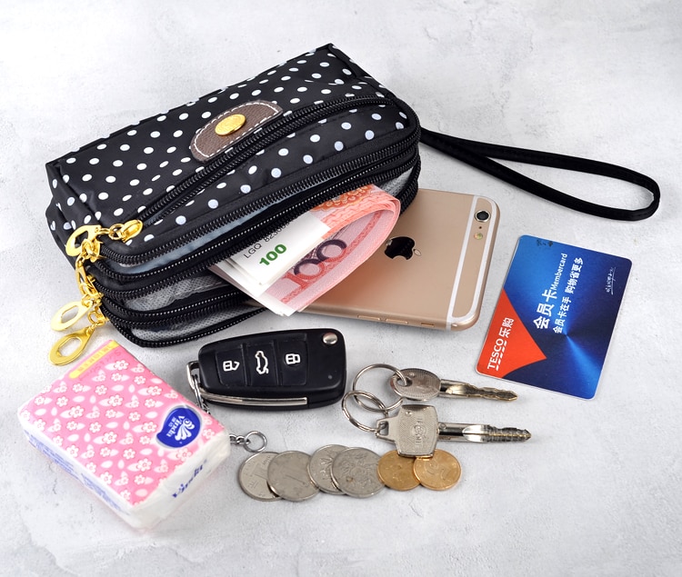 Ladies Wristlet Pouch Wallet