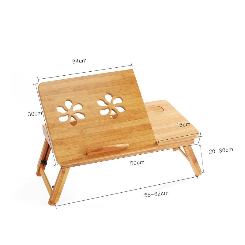 Laptop Tray for Bed Foldable Table with Cooling Fans Laptop Tray for Bed Foldable Table with Cooling Fans