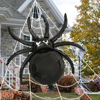 Large Black Spider Balloon Large Black Spider Balloon