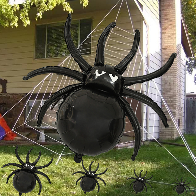 Large Black Spider Balloon Large Black Spider Balloon