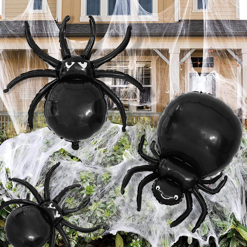 Large Black Spider Balloon Large Black Spider Balloon
