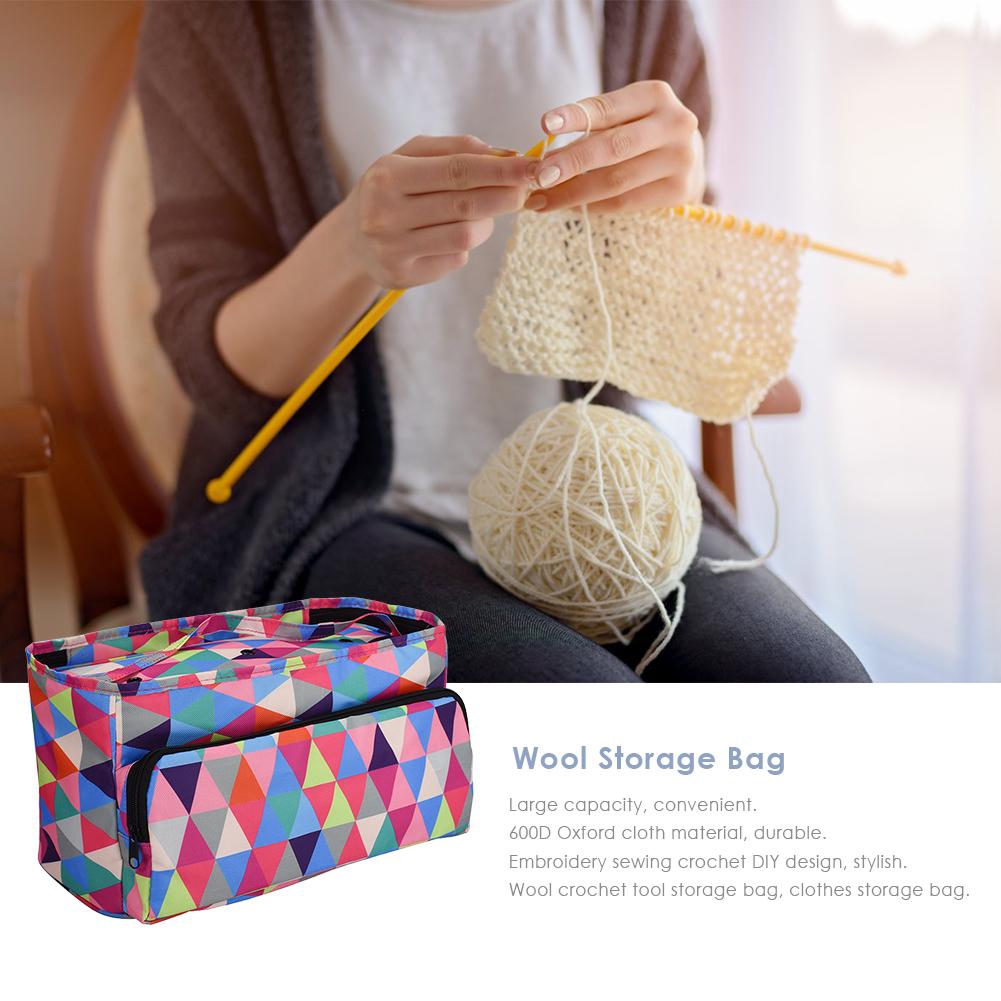 Large Capacity Crochet Organizer Bag Large Capacity Crochet Organizer Bag