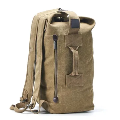 Large Capacity Rucksack Man Travel Bag Mountaineering Backpack Male Luggage Canvas Bucket Shoulder Bags for Boys Men