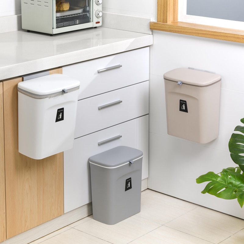 Large Capacity Wall Mounted Trash Can