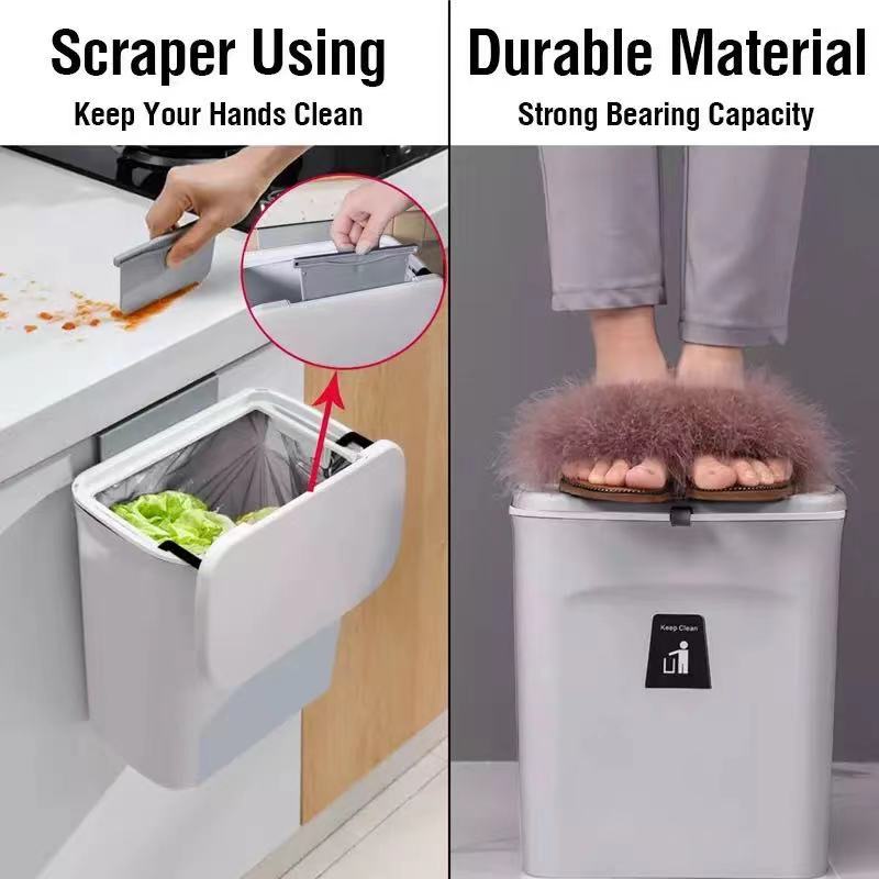 Large Capacity Wall Mounted Trash Can Large Capacity Wall Mounted Trash Can