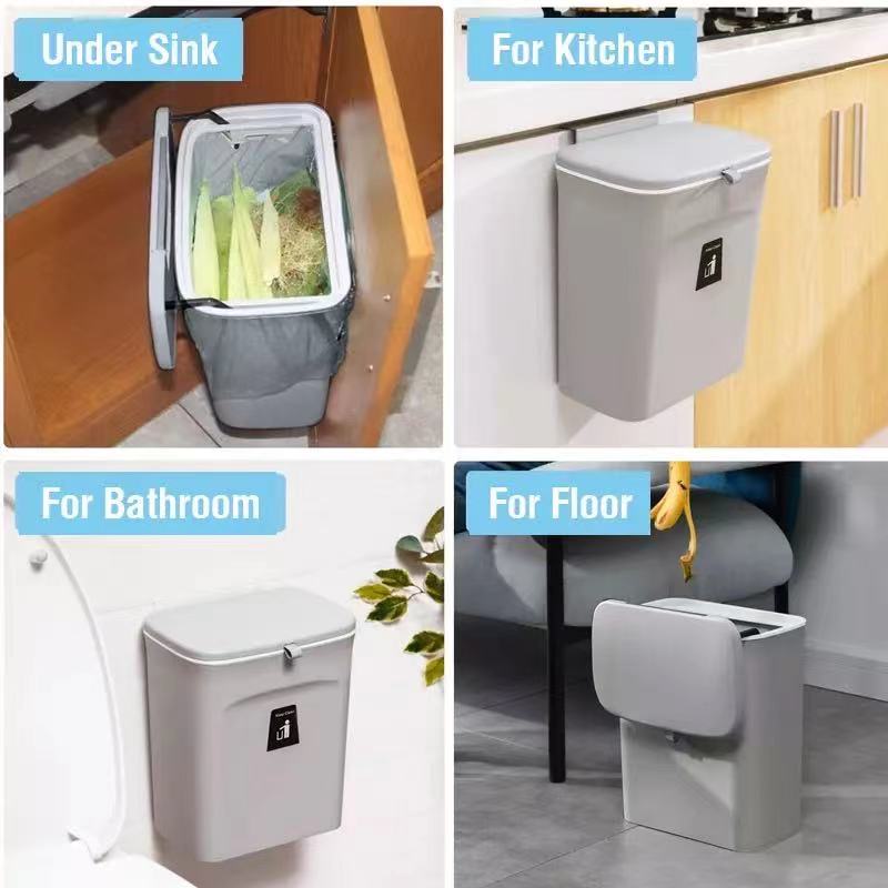 Large Capacity Wall Mounted Trash Can Large Capacity Wall Mounted Trash Can