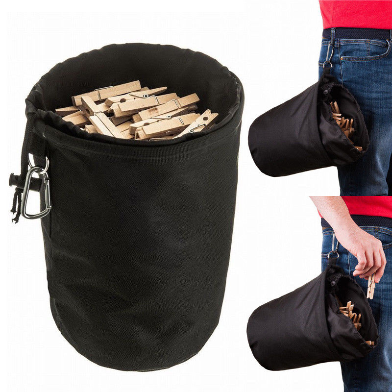Large Drawstring Clothespin Holder Bag Large Drawstring Clothespin Holder Bag