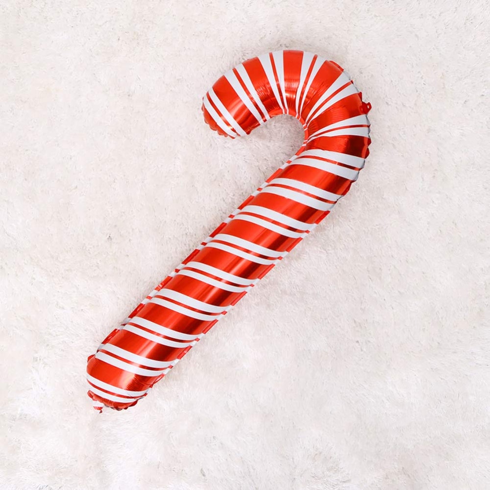 Large Foil Candy Cane Balloons (8pcs)