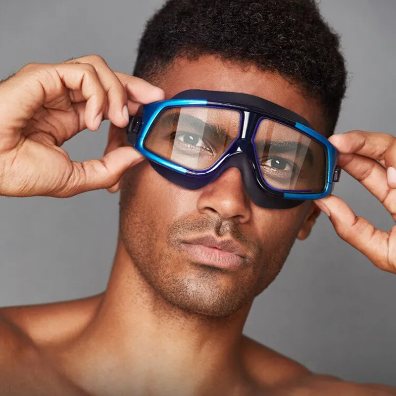Large Frame Swimming Goggles for Adults High Quality HD Antifog Swim Glasses Manufacturer Direct Wholesale Price Large Frame Swimming Goggles for Adults High Quality HD Antifog Swim Glasses Manufacturer Direct Wholesale Price