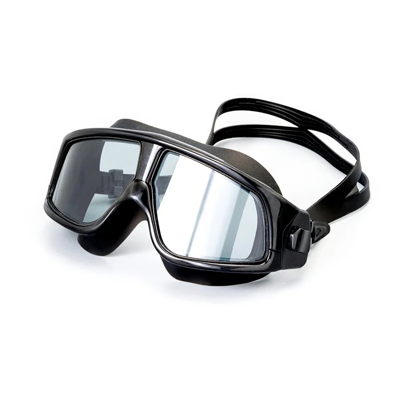 Large Frame Swimming Goggles for Adults High Quality HD Antifog Swim Glasses Manufacturer Direct Wholesale Price