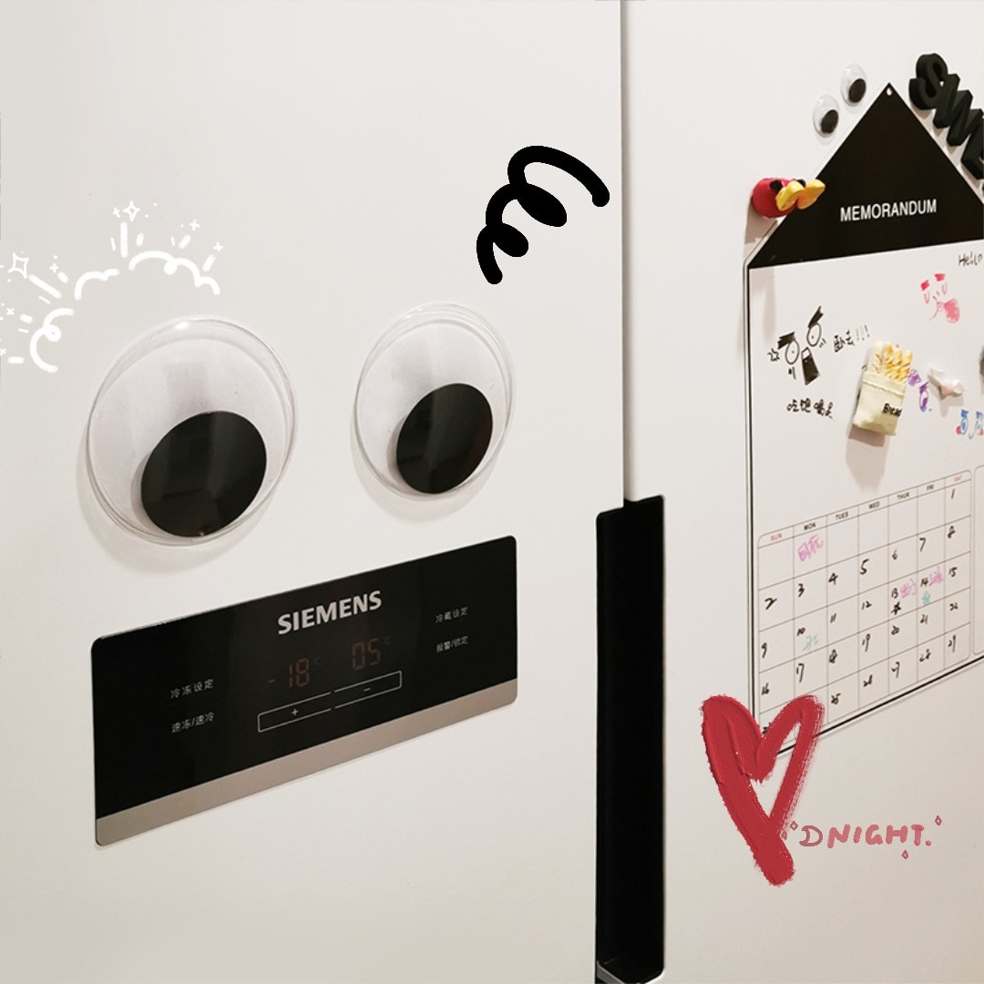 Large Fridge Googly Eyes Stickers