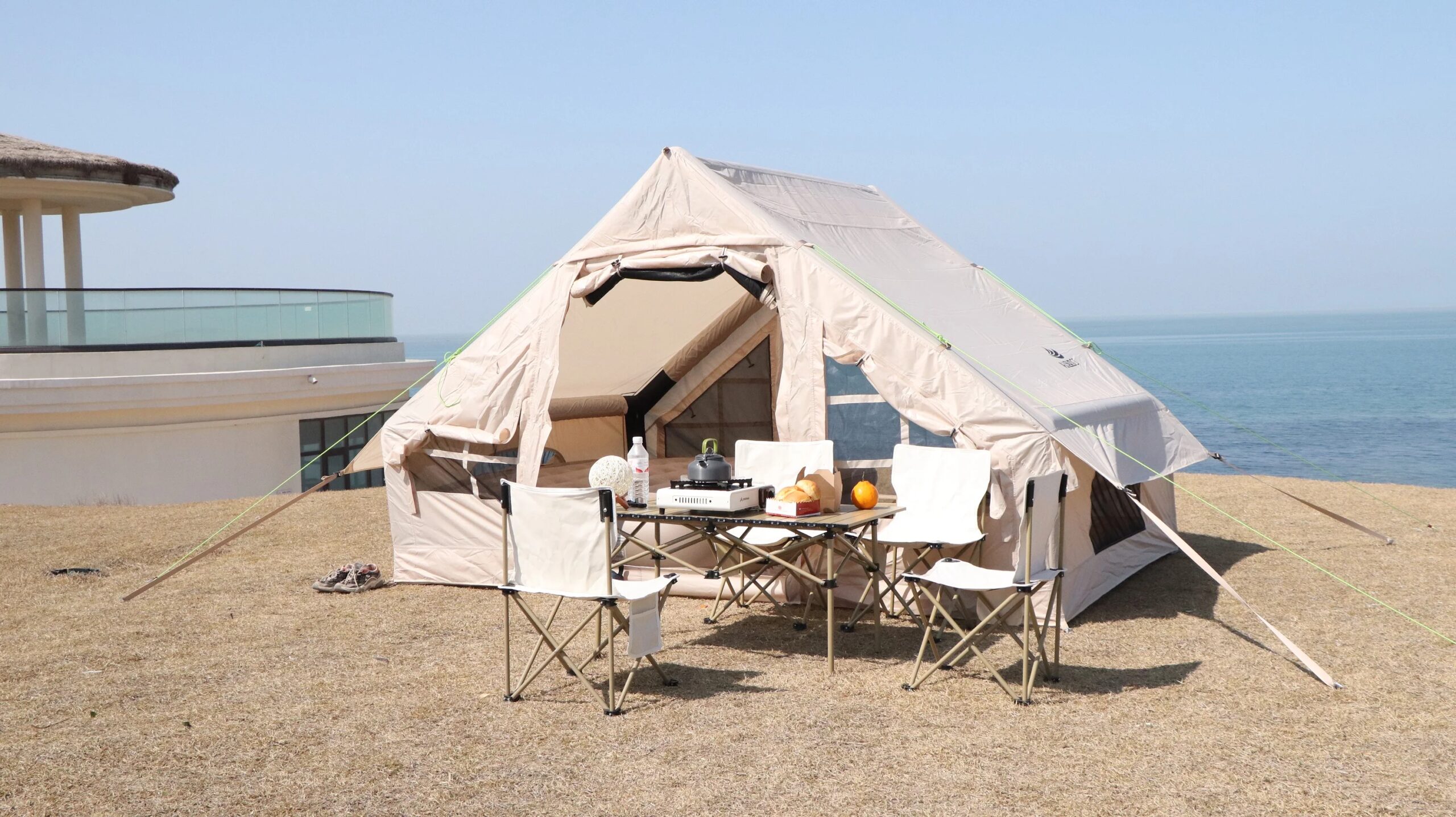 Large Inflatable Tent for Family Dinner Outdoor Camping Tents Large Inflatable Tent for Family Dinner Outdoor Camping Tents