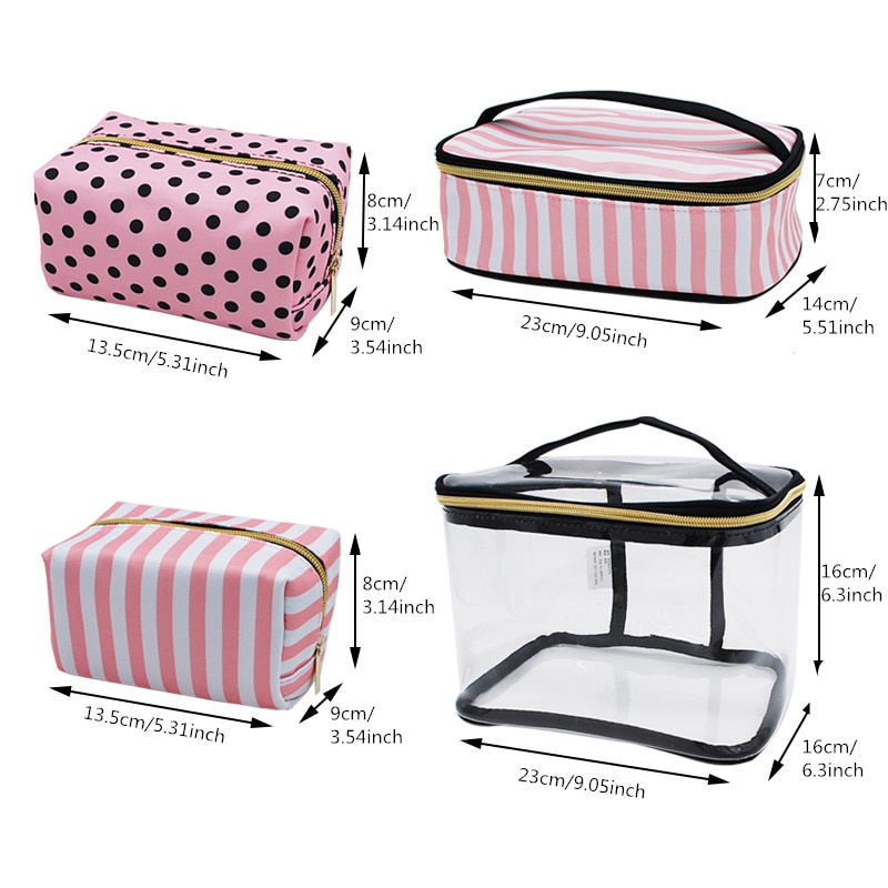 Large Makeup Bag Travel Set