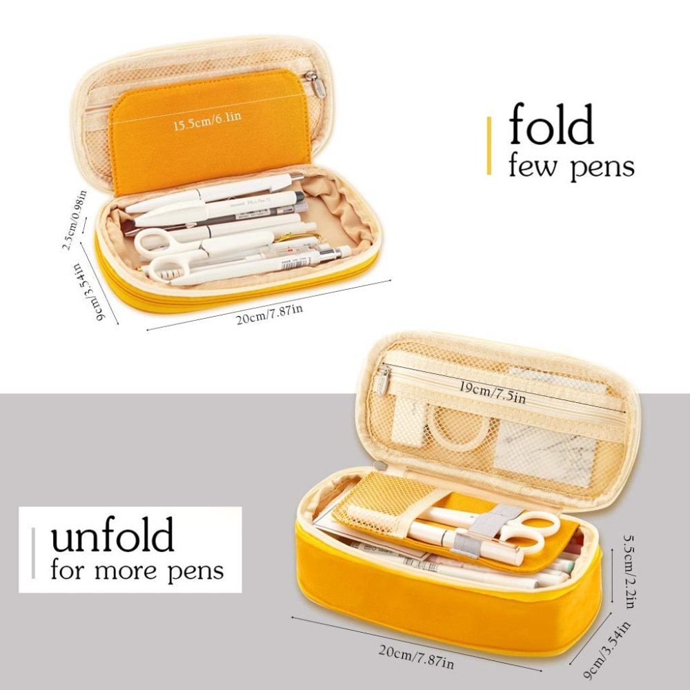 Large Pencil Case Expandable Pouch Large Pencil Case Expandable Pouch