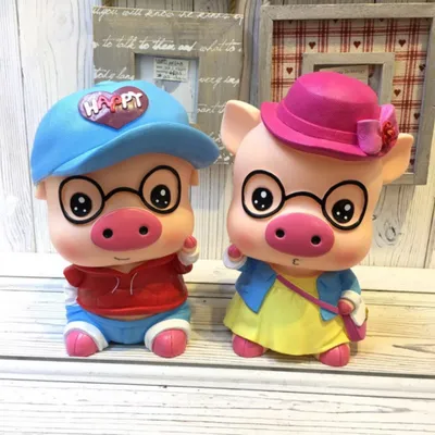 Large Piggy Bank Money Box