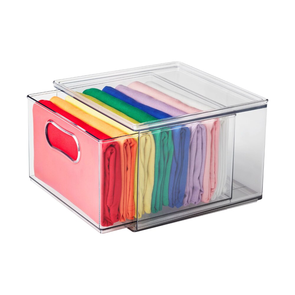 Large Plastic Transparent Drawers (2 pcs) Large Plastic Transparent Drawers (2 pcs)