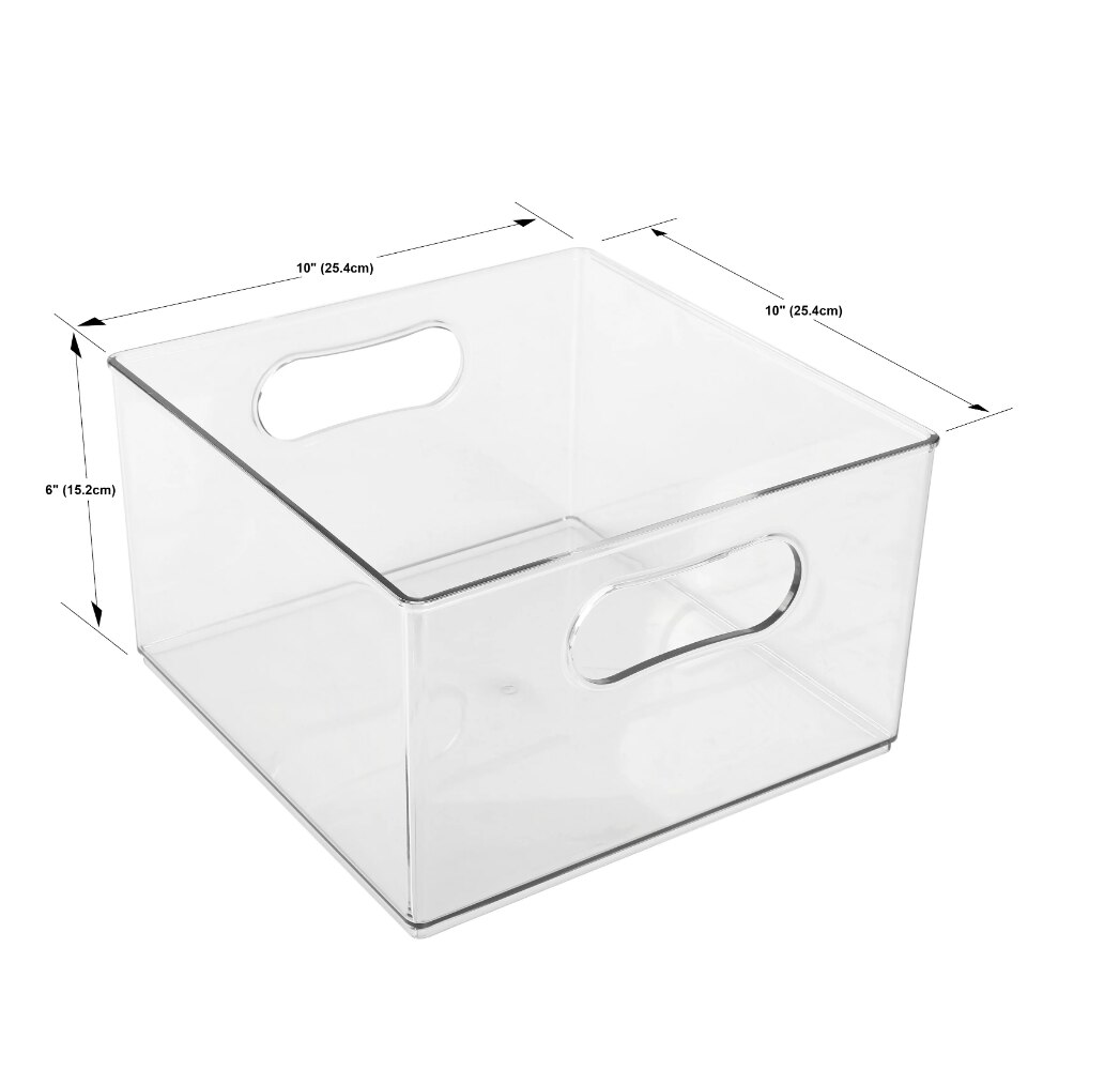 Large Plastic Transparent Drawers (2 pcs) Large Plastic Transparent Drawers (2 pcs)