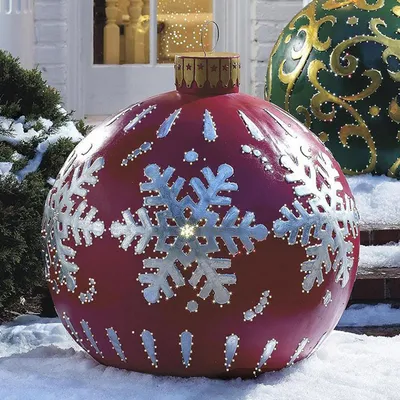 Large PVC Inflatable Christmas Ball