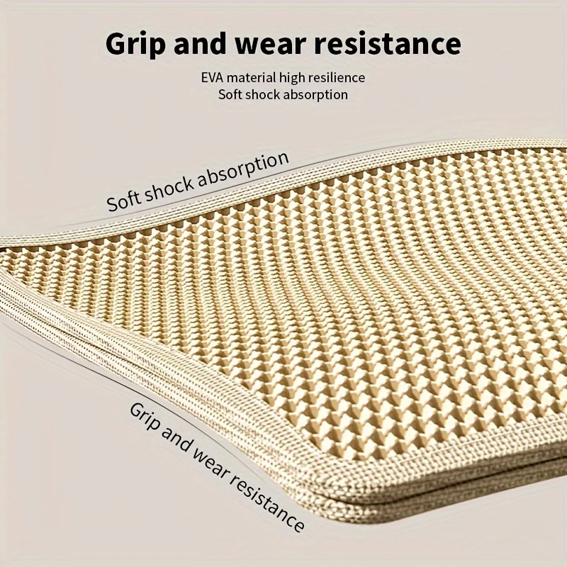 Large Size Cat Litter Mat-Advanced Honeycomb Double Layer Design,Urine Waterproof,Easy Cleaning,Scatter Control,Stay