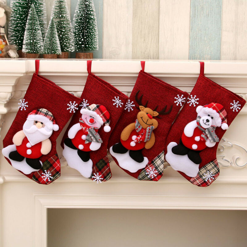Large Stocking Christmas Sock Decor Large Stocking Christmas Sock Decor