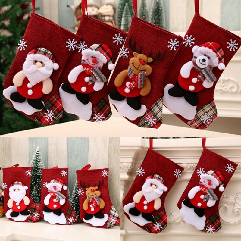 Large Stocking Christmas Sock Decor Large Stocking Christmas Sock Decor