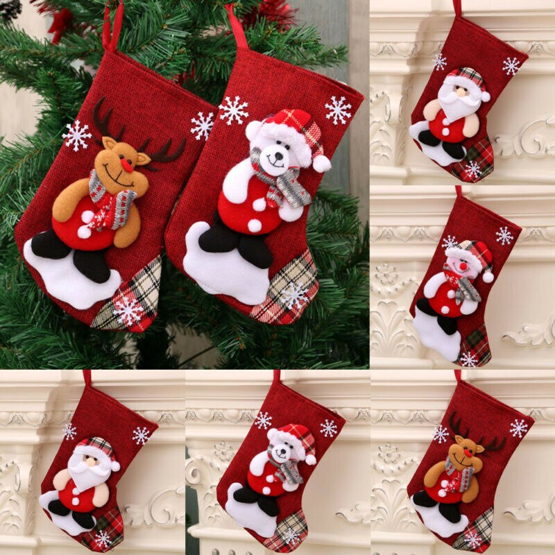 Large Stocking Christmas Sock Decor Large Stocking Christmas Sock Decor