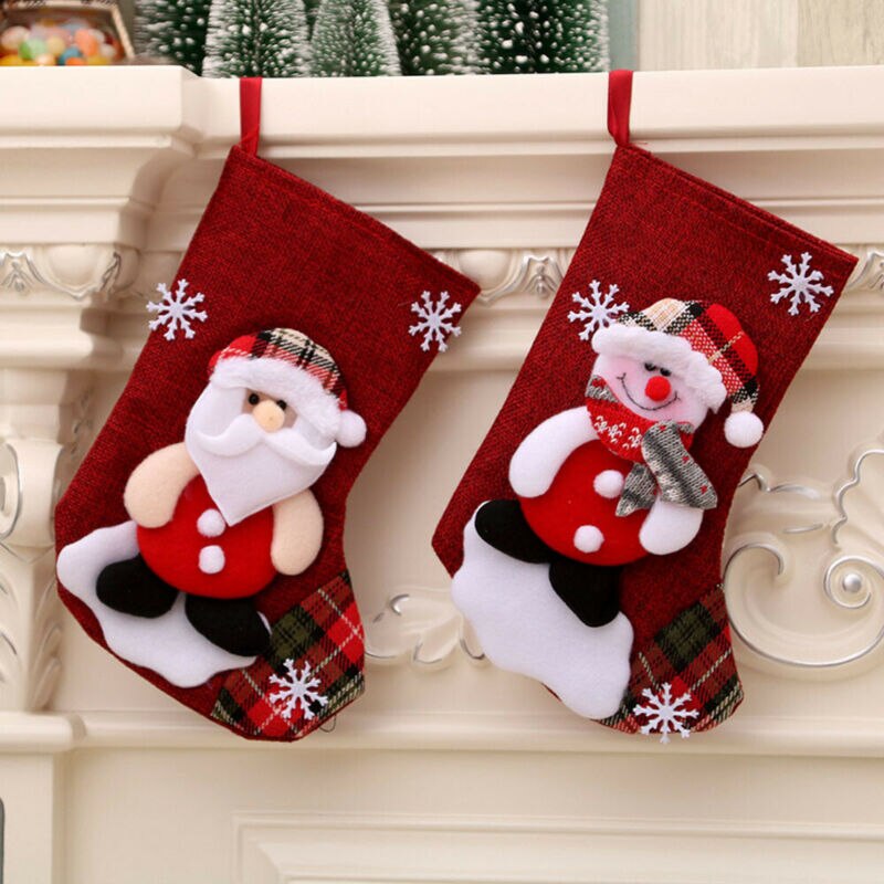 Large Stocking Christmas Sock Decor Large Stocking Christmas Sock Decor