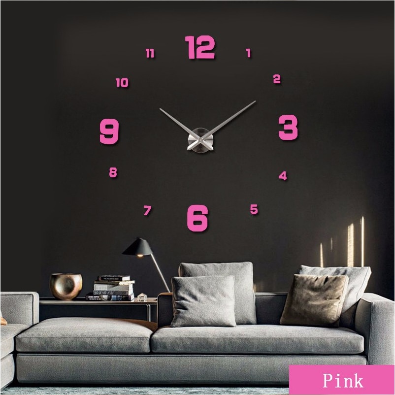 Large Wall Clocks DIY Timepiece