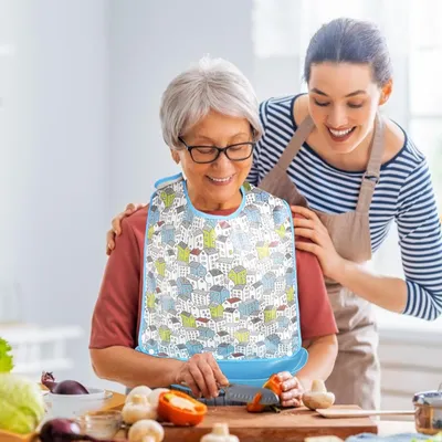 Large Waterproof Bib for Elderly Adults Large Waterproof Bib for Elderly Adults