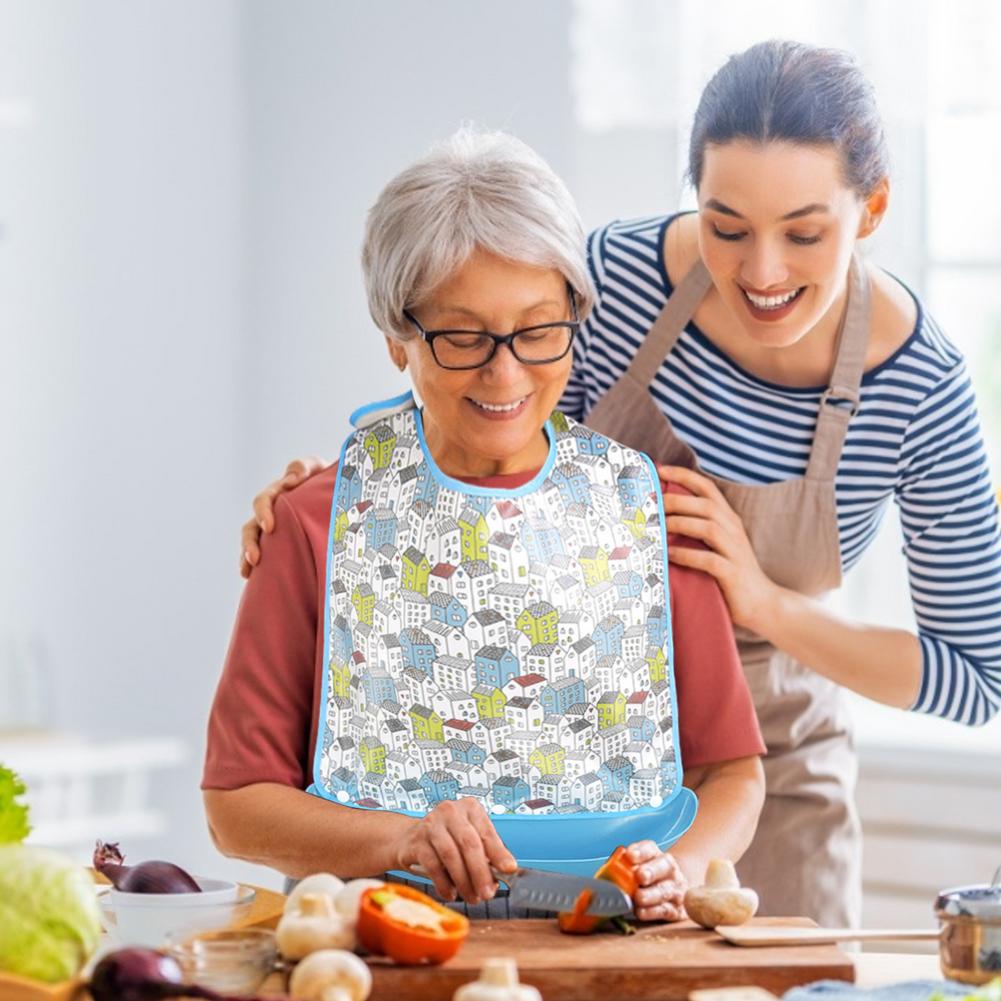Large Waterproof Bib for Elderly Adults Large Waterproof Bib for Elderly Adults