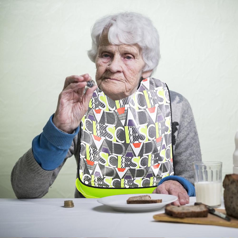 Large Waterproof Bib for Elderly Adults Large Waterproof Bib for Elderly Adults
