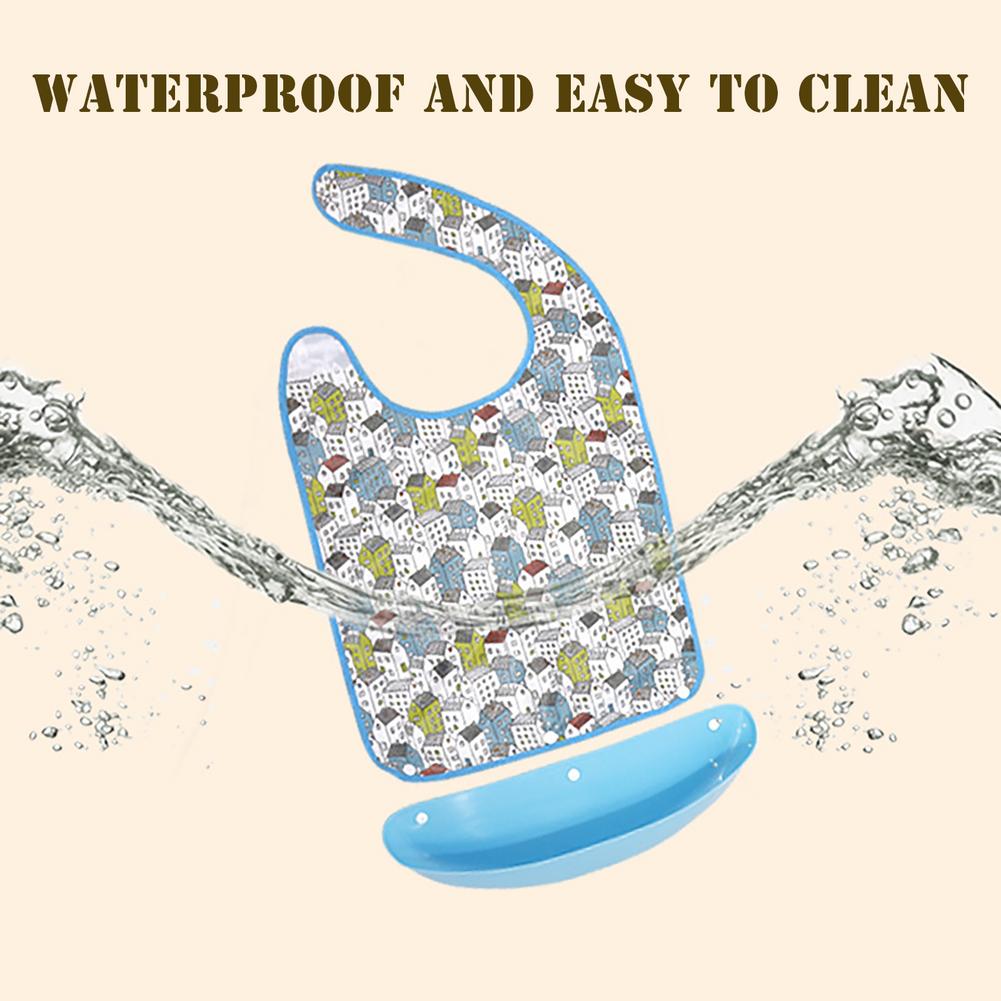 Large Waterproof Bib for Elderly Adults Large Waterproof Bib for Elderly Adults