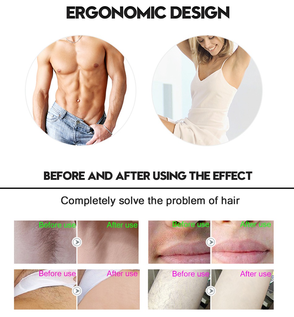 Laser Epilator Hair Removal Tool