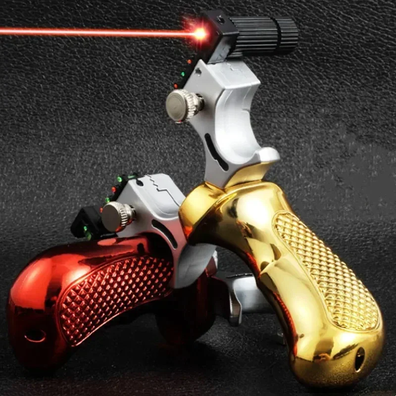 Laser Shooting Slingsshot High Precision Sling Outdoor Hunting Slingshot for Hunting High Precision Catapult Tirachinas Laser Shooting Slingsshot High Precision Sling Outdoor Hunting Slingshot for Hunting High Precision Catapult Tirachinas
