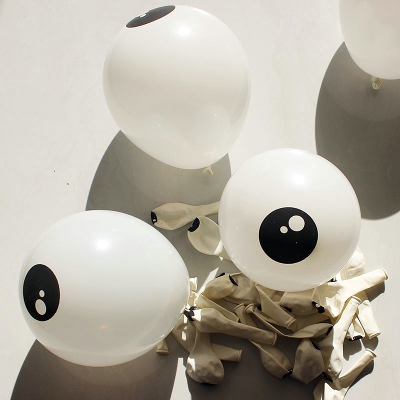 Latex Eyeball Balloons (50 pcs)