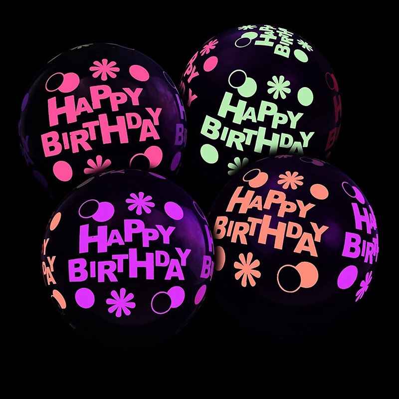Latex Glow in the Dark Balloons (20 pcs)