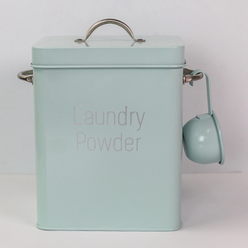 Laundry Powder Container Metal Box Laundry Powder Container Metal Box
